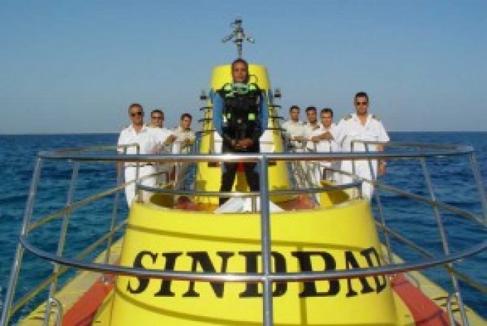 Sindbad Submarine - dykkerudflugt fra El Gouna