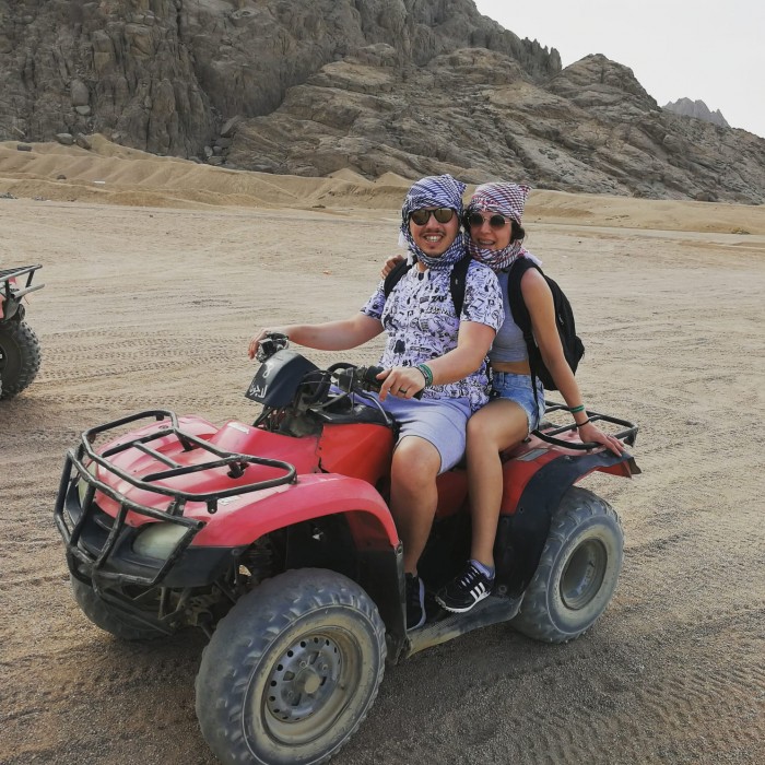 quad ATV tur Hurghada og kamel safari