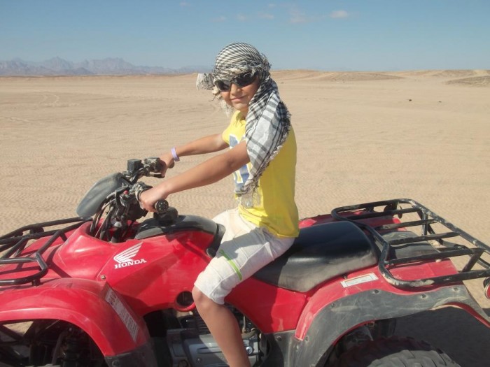 Hurghada 5 timers Quad Safari og middag med beduiner