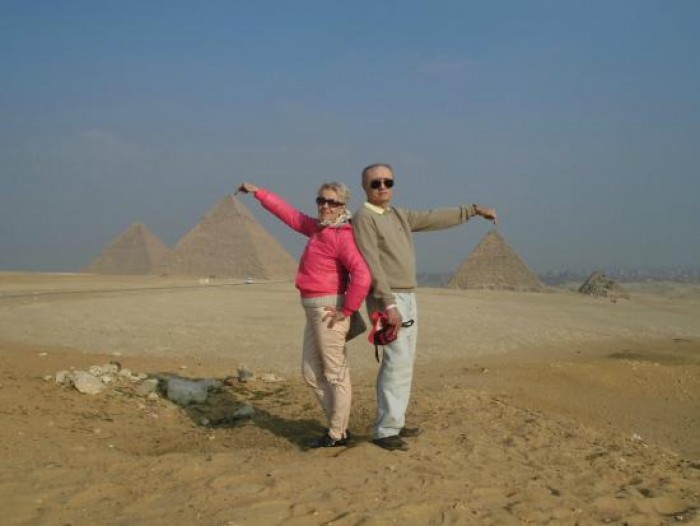 Kairo-udflugt med fly fra Sharm El Sheikh en dagstur.